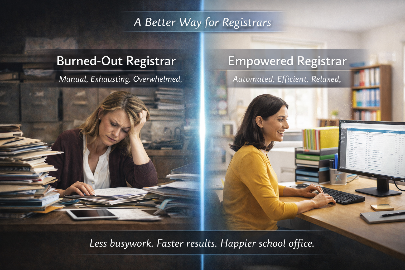 A Better Way for Registrars — Burned-Out vs. Empowered Registrar